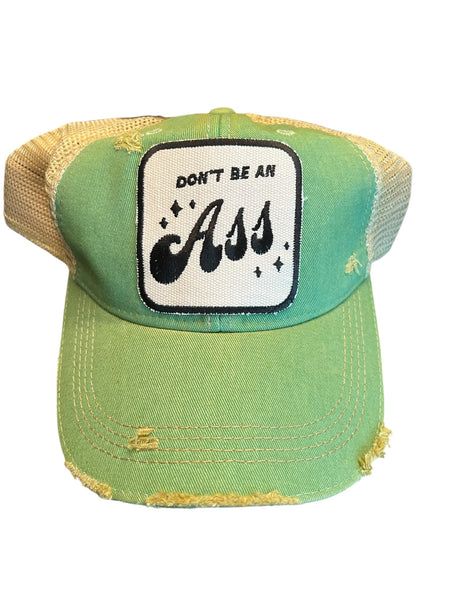 Don’t be an ass