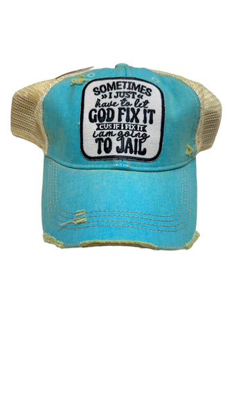 Let God fix it - Azul VD